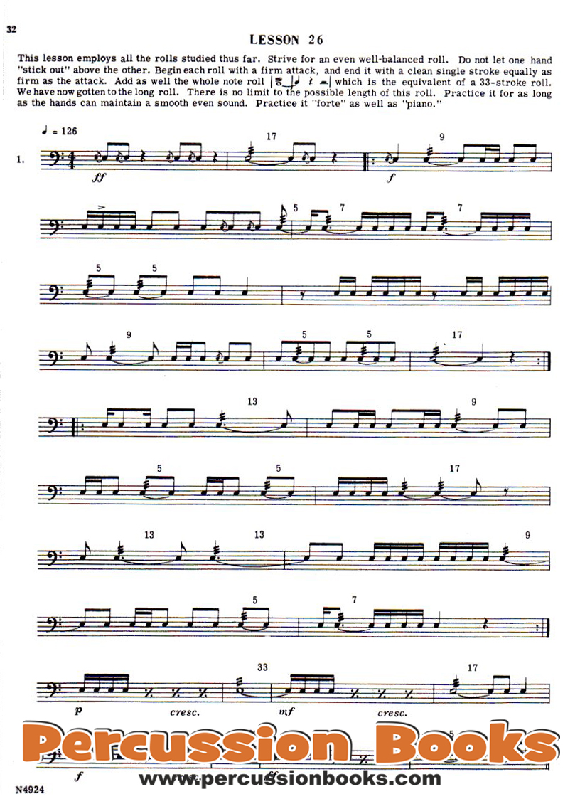 Snare Drum Method 1 Sample 3
